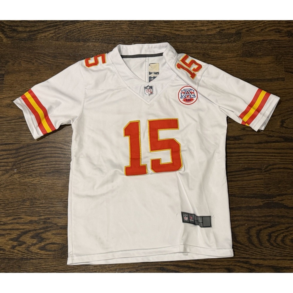 Nike Mahomes 15 Youth Large Jersey Kansas City Chiefs NFL Stitched AFC